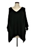 Eileen Fisher Black Poncho Size L - photo 1