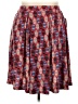 Lularoe Print Red Casual Skirt Size 2X - photo 1