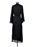 H&M 100% Polyester Black Casual Dress Size S - photo 2