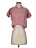 Assorted Brands 100% Rayon Pink Short Sleeve Blouse Size S - photo 1