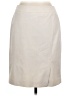 Anne Klein 100% Polyester Solid Ivory Formal Skirt Size 6 - photo 2