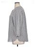 NYDJ 100% Polyester Gray 3/4 Sleeve Blouse Size XL - photo 5