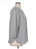 NYDJ 100% Polyester Gray 3/4 Sleeve Blouse Size XL - photo 4