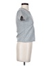 Madewell Gray Short Sleeve Henley Size XXS - photo 4