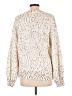 Unbranded Tweed White Pullover Sweater Size L - photo 2
