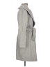 Ann Taylor Gray Trenchcoat Size L - photo 4