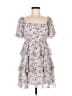 Thirty/Thirty Floral Blue Cocktail Dress Size M - photo 1