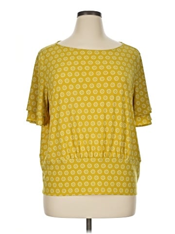 Ann Taylor Factory Short Sleeve T-Shirt (view 1)