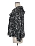 Ann Taylor LOFT 100% Polyester Black Long Sleeve Blouse Size M - photo 5
