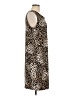 Chico's Animal Print Brown Black Casual Dress Size Lg (2) - photo 4
