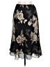 Unbranded 100% Polyester Floral Black Formal Skirt Size 10 - photo 2