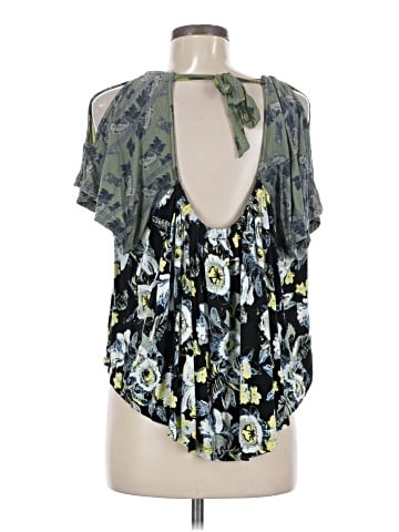 Free People Short Sleeve Blouse (view 2)