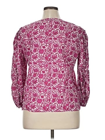 Liberty Art Fabrics for J.Crew 3/4 Sleeve Blouse (view 2)