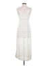 H&M 100% Polyester Ivory Casual Dress Size S - photo 2