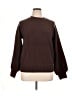Pink Lily Solid Brown Pullover Sweater Size XL - photo 1