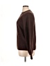 Pink Lily Solid Brown Pullover Sweater Size XL - photo 5