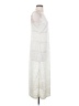 H&M 100% Polyester Ivory Casual Dress Size S - photo 4