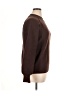 Pink Lily Solid Brown Pullover Sweater Size XL - photo 4