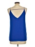 Naked Zebra 100% Polyester Blue Sleeveless Blouse Size L - photo 2
