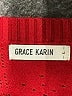 Grace Karin Burgundy Pullover Sweater Size L - photo 7