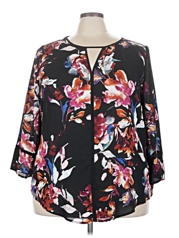 Avenue 3/4 Sleeve Blouse (view 1)