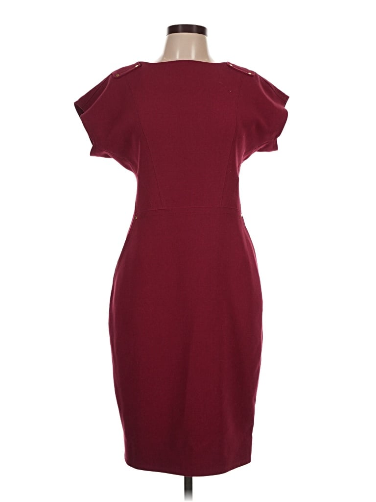Pre-owned Rachel Roy Cocktail Dress In Burgundy