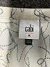 CAbi Paisley Ivory Long Sleeve Blouse Size M - photo 7
