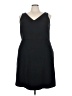 Ann Taylor LOFT Solid Black Cocktail Dress Size 22 - photo 1