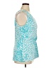 Thalia Sodi Teal Sleeveless Blouse Size XL - photo 4