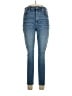American Eagle Outfitters Solid Blue Jeans Size 12 - photo 1