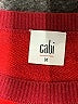 CAbi Animal Print Red Pullover Sweater Size M - photo 7