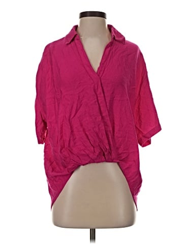 RACHEL Rachel Roy Short Sleeve Blouse (view 1)