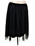 A New Day 100% Polyester Stars Black Casual Skirt Size 2X - photo 1