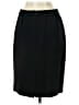 Amanda Smith Solid Black Casual Skirt Size 4 (petite) - photo 2