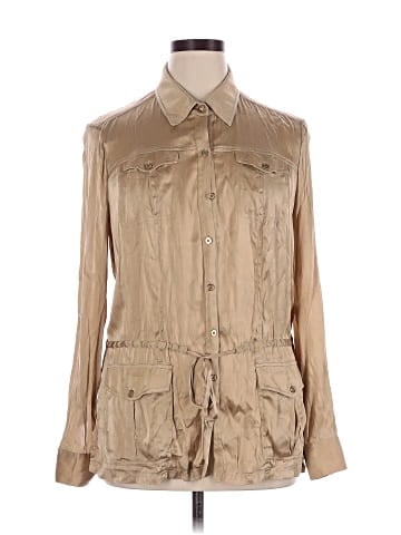 Cache Long Sleeve Button-Down Shirt (view 1)