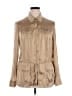 Cache Tan Long Sleeve Button-Down Shirt Size XL - photo 1