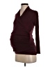 Seraphine Burgundy 3/4 Sleeve Top Size 2 Maternity - photo 1