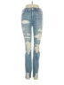 American Eagle Outfitters Hearts Blue Jeans Size 4R - photo 1