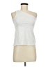 Assorted Brands 100% Cotton White Sleeveless T-Shirt Size M - photo 1
