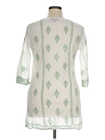 Peppermint Bay 3/4 Sleeve Blouse (view 2)
