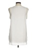 CAbi 100% Polyester Ivory Sleeveless Blouse Size M - photo 2