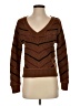 Evereve Chevron-herringbone Brown Pullover Sweater Size S - photo 1