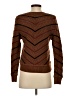 Evereve Chevron-herringbone Brown Pullover Sweater Size S - photo 2