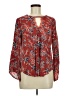 Democracy 100% Viscose Red Long Sleeve Blouse Size M - photo 1