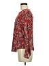 Democracy 100% Viscose Red Long Sleeve Blouse Size M - photo 5