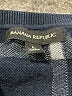 Banana Republic Checkered-gingham Black Pullover Sweater Size L - photo 4