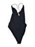 Superdown Solid Black One Piece Swimsuit Size M - photo 1