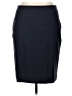 Theory 100% Cupro Solid Black Formal Skirt Size 14 - photo 1