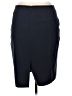 Theory 100% Cupro Solid Black Formal Skirt Size 14 - photo 2