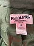 Pendleton 100% Wool Green Jacket Size 10 Petite - photo 6